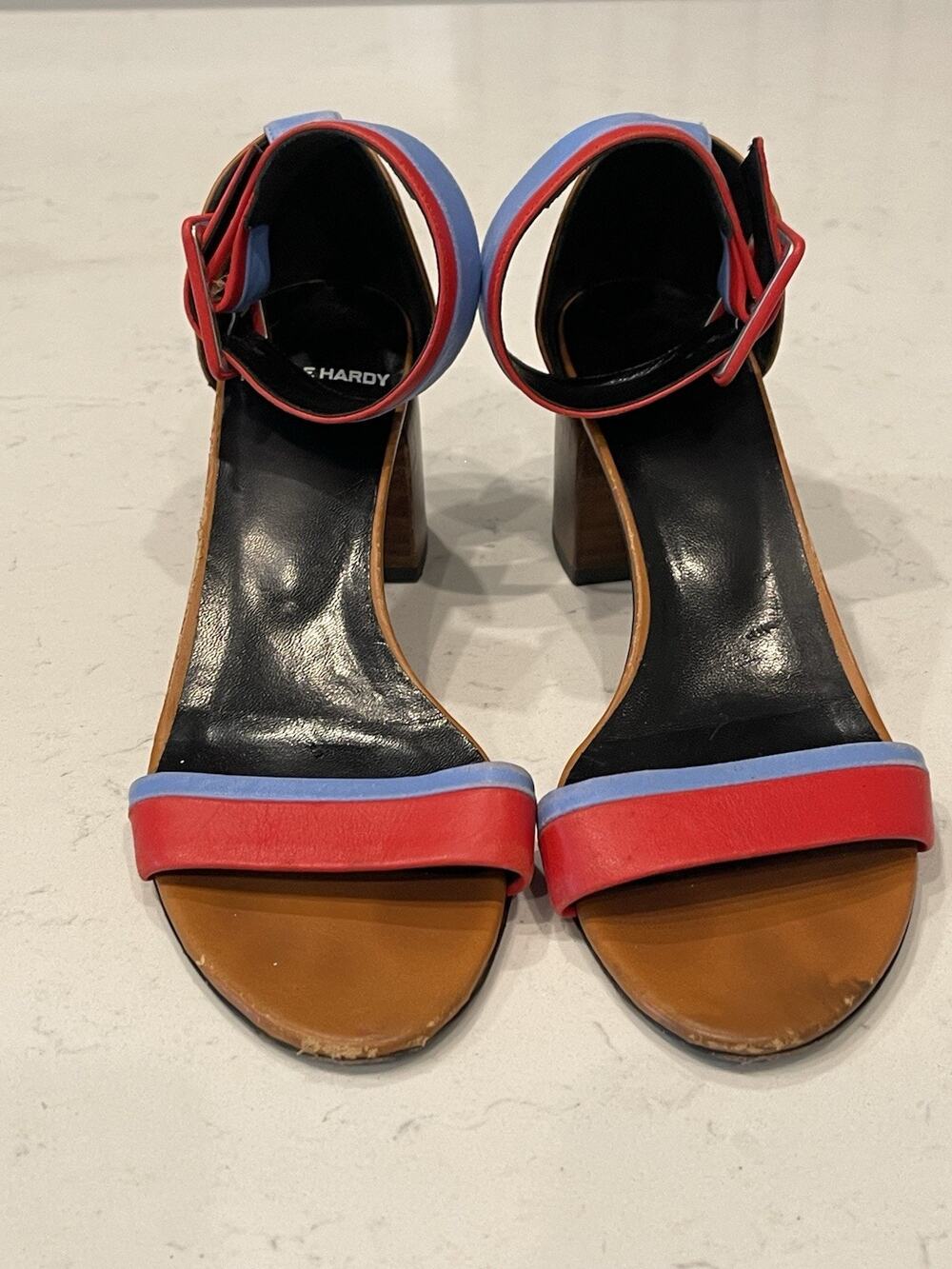 Pierre Hardy Shoe Multicolor Ankle Strap Size 37.5